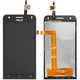 Asus Zenfone C ZC451CG - LCD Displej + Dotykové Sklo + Rám (Black) TFT