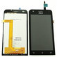 Asus Zenfone C ZC451CG - LCD Displej + Dotykové Sklo + Rám (Black) TFT