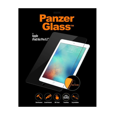 PanzerGlass - Tvrzené Sklo Standard Fit pro iPad, Air, Pro 9.7", transparent