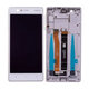Nokia 3 - LCD Displej + Dotykové Sklo + Rám (Silver White) - 20NE1SW0001 Genuine Service Pack