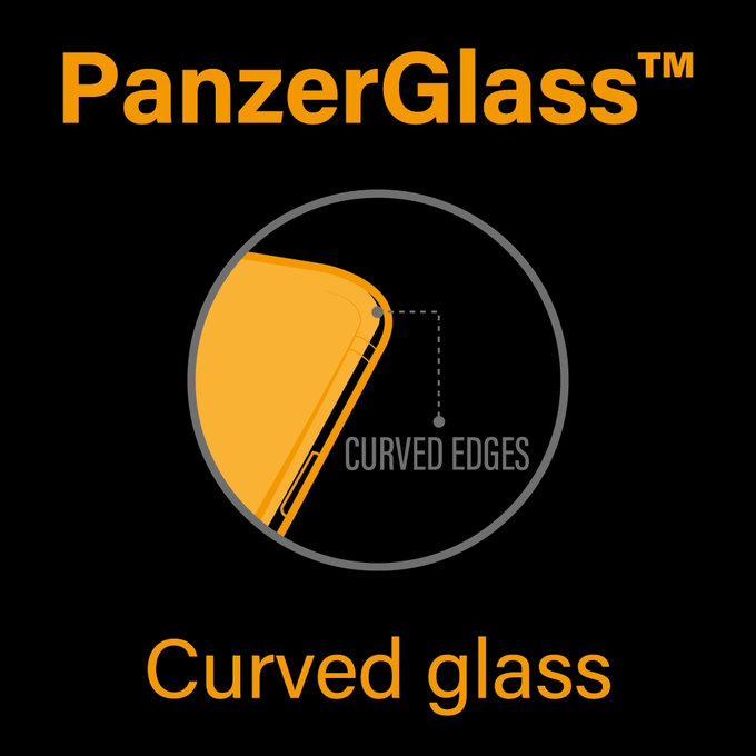 PanzerGlass PREMIUM - Tvrzené Sklo pro iPhone 6, 6S, 7, 8, SE 2020 a SE 2022, černá