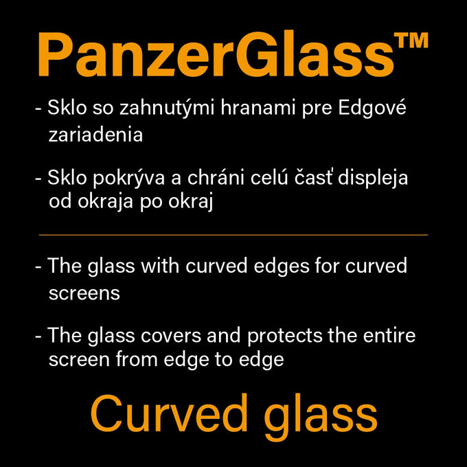 PanzerGlass PREMIUM - Tvrzené Sklo pro iPhone 6, 6S, 7, 8, SE 2020 a SE 2022, černá