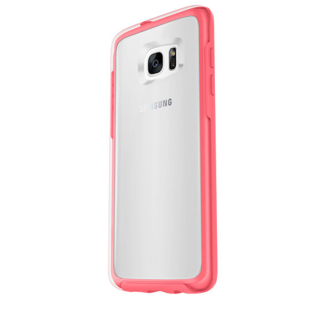 OtterBox - Symmetry clear pro Samsung Galaxy S7 Edge, růžová