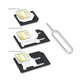 Ořezávač na SIM Karty - NanoSIM, MicroSIM