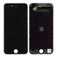 Displej pro iPhone 6, Black, Dotykové sklo s rámem, Refurbished