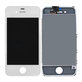 Apple iPhone 4 - LCD Displej + Dotykové Sklo + Rám (White) TFT