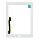 Apple iPad 3, iPad 4 - Dotykové Sklo (White)