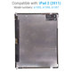 Apple iPad 2 - LCD Displej OLED