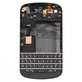 Blackberry Q10 - LCD Displej + Dotykové Sklo + Rám (White) TFT