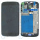 LG Nexus 4 E960 - LCD Displej + Dotykové Sklo + Rám (Black) TFT