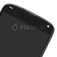 LG Nexus 4 E960 - LCD Displej + Dotykové Sklo + Rám (Black) TFT