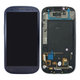 Samsung Galaxy S3 i9300 - LCD Displej + Dotykové Sklo + Rám (Pebble Blue) OLED