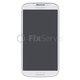 Samsung Galaxy S4 i9505 - LCD Displej + Dotykové Sklo + Rám (White Frost) OLED