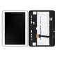 Samsung Galaxy Tab 4 10.1 T530 - LCD Displej + Dotykové Sklo + Rám (White) - GH97-15849B Genuine Service Pack