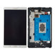 Samsung Galaxy Tab S 8.4 T700 - LCD Displej + Dotykové Sklo + Rám (Dazzling White) - GH97-16047A Genuine Service Pack