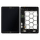 Samsung Galaxy Tab A 9.7 T550 - LCD Displej + Dotykové Sklo + Rám (Black) - GH97-17400D Genuine Service Pack