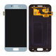 Samsung Galaxy A3 A320F (2017) - LCD Displej + Dotykové Sklo (Blue Mist) - GH97-19732C, GH97-19753C Genuine Service Pack