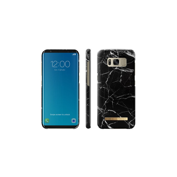 iDeal of Sweden - Fashion pouzdro pro Samsung Galaxy S8 +, černý mramor