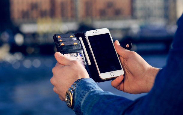 iDeal of Sweden - Magnet Wallet + pouzdro pro Samsung Galaxy S6, černá