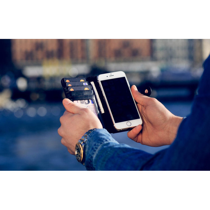 iDeal of Sweden - Magnet Wallet + pouzdro pro Samsung Galaxy S6, černá