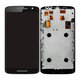 Motorola Moto X Play XT1562 - LCD Displej + Dotykové Sklo + Rám (Black) TFT