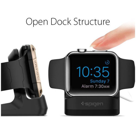 Spigen - Stojánek pro Apple Watch, čierna