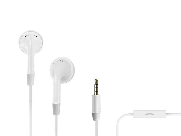 SBS - Sluchátka Studio Mix 20 s mikrofonem, bílá