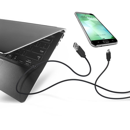 SBS - Micro-USB / USB Kabel (2m), černá