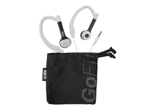 SBS - Sportovní sluchátka Runway, černá