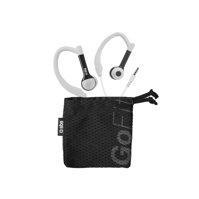 SBS - Sportovní sluchátka Runway, černá