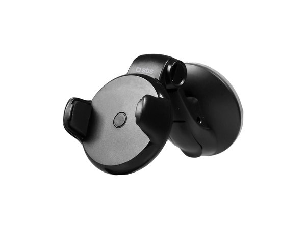 SBS - Univerzální držák do auta ONE TOUCH s přísavkou, černý