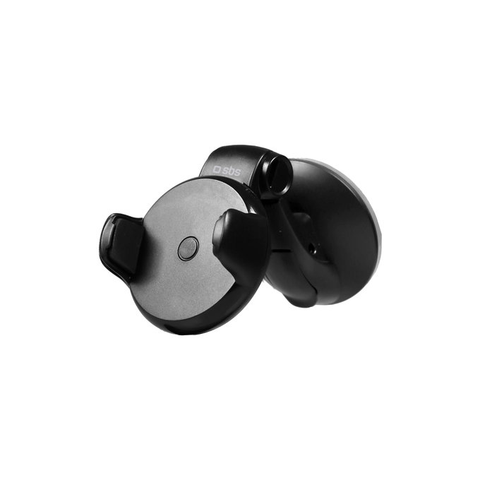 SBS - Univerzální držák do auta ONE TOUCH s přísavkou, černý