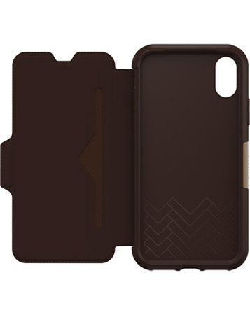 OtterBox - Strada pro Apple iPhone X / XS, hnědá