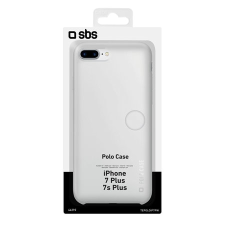 SBS - Polo Pouzdro pro iPhone 7 Plus a 8 Plus, bílá