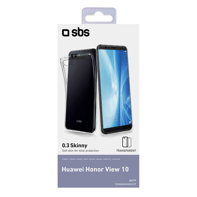 SBS - Skinny Pouzdro pro Huawei Honor View 10, transparentí