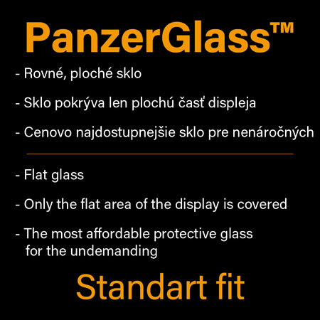 PanzerGlass - Tvrzené Sklo Privacy Standard Fit pro iPhone X, XS a 11 Pro, transparentná