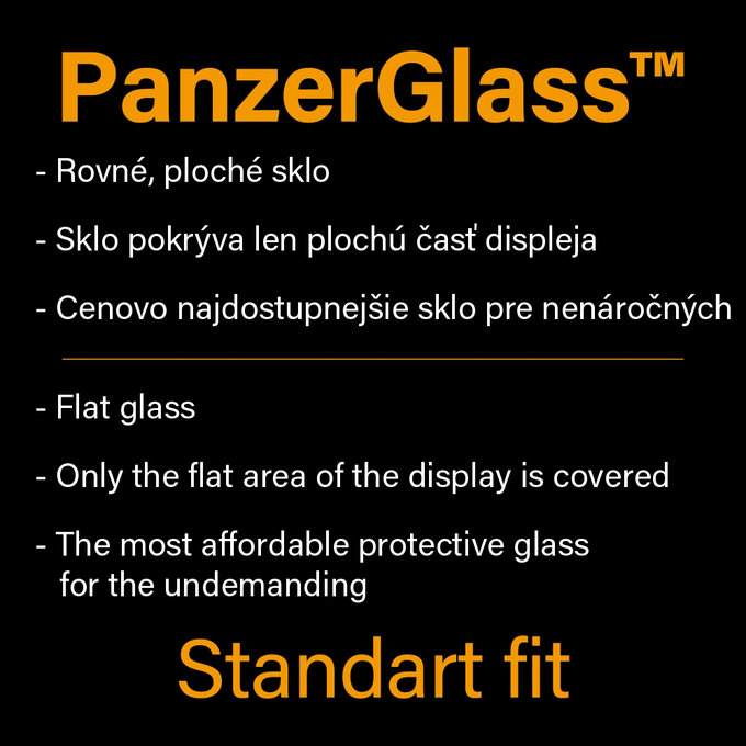 PanzerGlass - Tvrzené Sklo Privacy Standard Fit pro iPhone X, XS a 11 Pro, transparentná