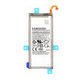 Samsung Galaxy A6 A600 (2018), J6 J600F (2018) - Baterie EB-BJ800ABE 3000mAh - GH82-16479A, GH82-16865A Genuine Service Pack