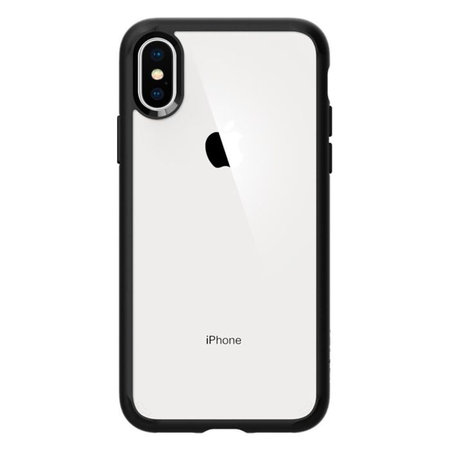 Spigen - Pouzdro Ultra Hybrid pro iPhone X a XS, Matte Black
