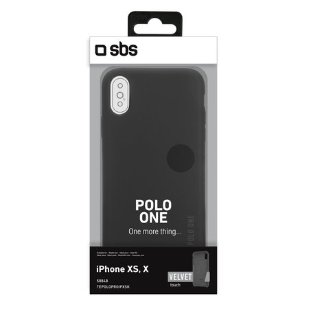 SBS - Pouzdro Polo One pro iPhone X a XS, černá