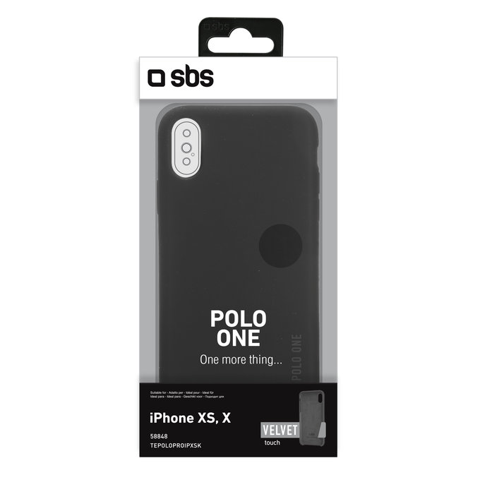 SBS - Pouzdro Polo One pro iPhone X a XS, černá