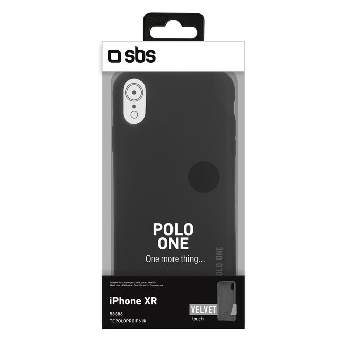 SBS - Pouzdro Polo One pro iPhone XR, černá