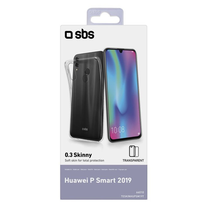 SBS - Pouzdro Skinny pro Huawei P Smart 2019, transparentí