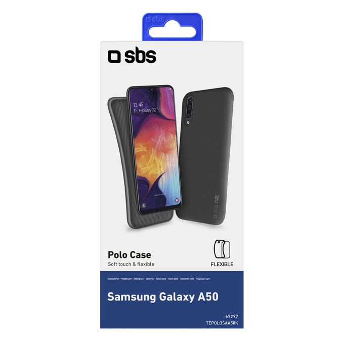 SBS - Pouzdro Polo pro Samsung Galaxy A50, černá