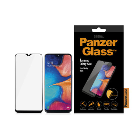 PanzerGlass - Tvrzené Sklo Case Friendly pro Samsung Galaxy A10e a A20e, černá