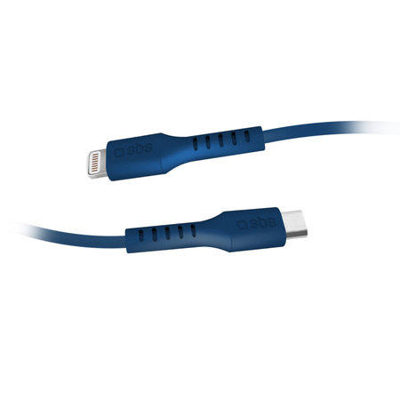 SBS - Lightning / USB-C Kabel (1m), modrá