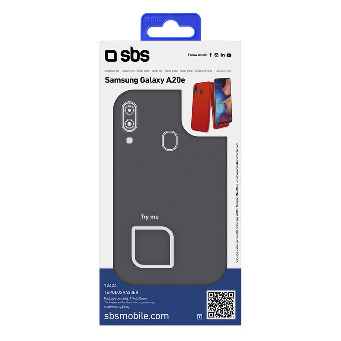 SBS - Pouzdro Polo pro Samsung Galaxy A20e, červená