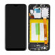 Samsung Galaxy A20e A202F - LCD displej + Dotykové Sklo + Rám (Black) - GH82-20229A, GH82-20186A Genuine Service Pack