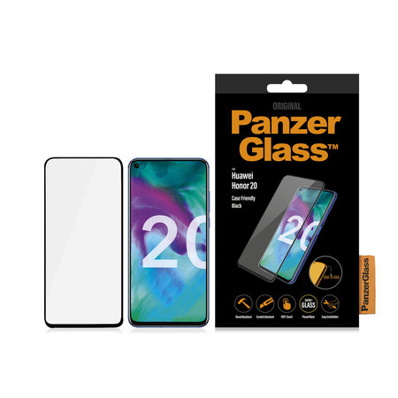 PanzerGlass - Tvrzené Sklo Case Friendly pro Honor 20, black