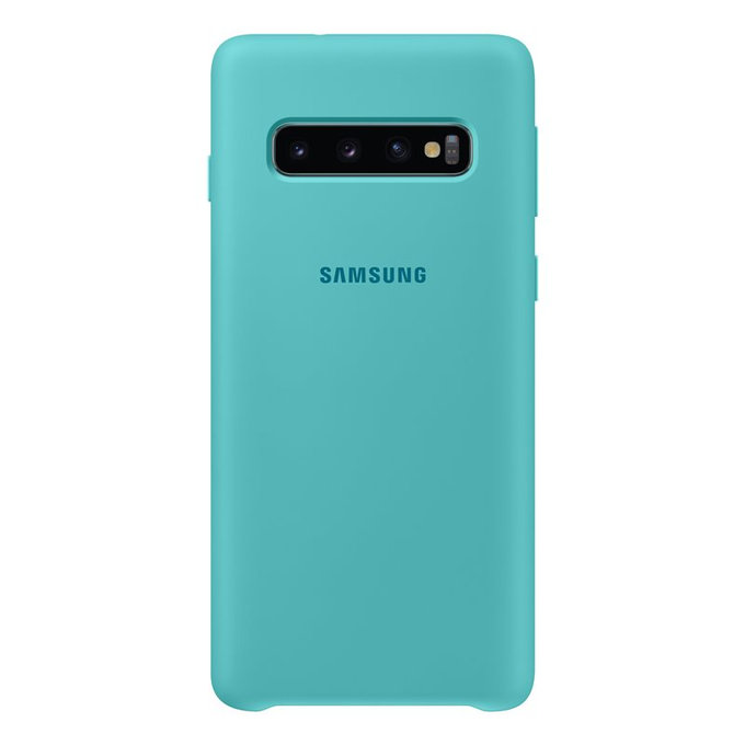 Samsung - Pouzdro Silicone Cover pro Samsung Galaxy S10, zelená